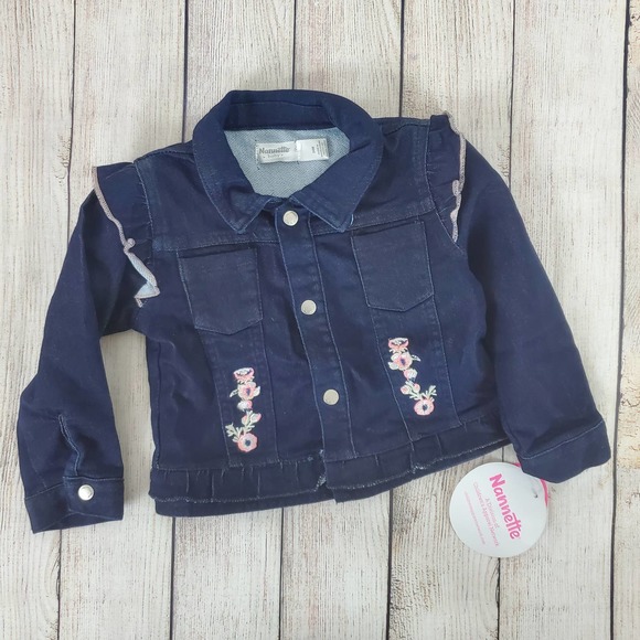 Nanette Baby Other - Nanette Baby NWT denim jean jacket size 24M